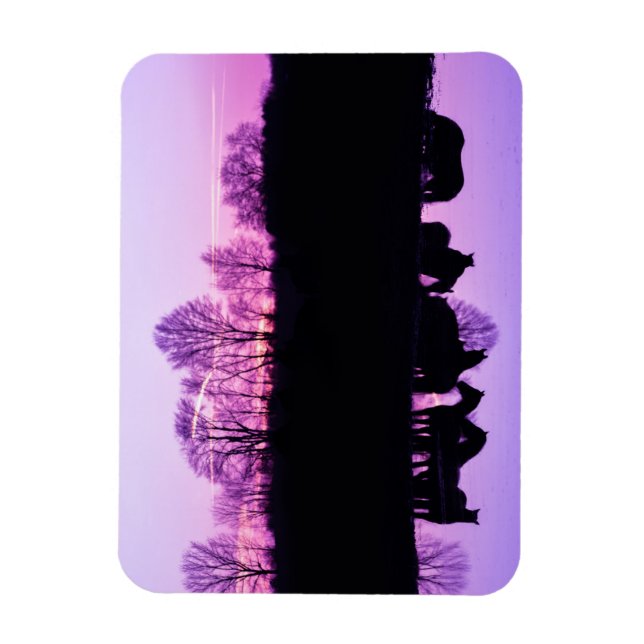 Íman Reflexões Friesianas ao Sol (Vertical)