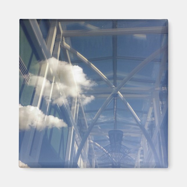 Íman reflexões na janela (Frente)