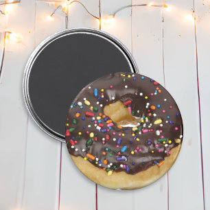 Íman Refrigerador da rosquinha do chocolate ou ímã do