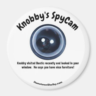 Íman Refrigerador de diversão bóstico SpyCam de Knobby