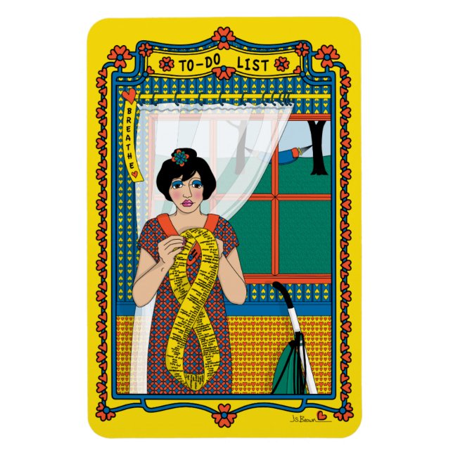 Íman Refrigerador List_B_4x6 To-Do (Vertical)