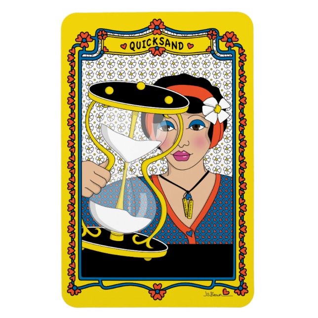 Íman Refrigerador Quicksand_B_4x6 (Vertical)