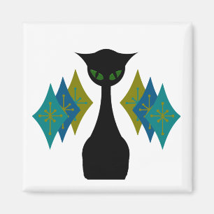 Íman Refrigerador Retroativo Moderno de Meio século de