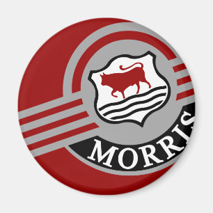 Íman Refrigerador vermelho do menor de Morris