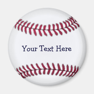 Íman Refrigere o basebol personalizado