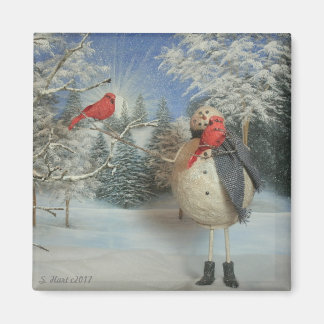 Íman Refrigerindo com amigos