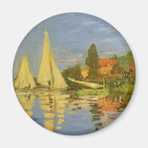 Íman Regata em Argenteuil por Claude Monet