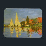 Íman Regatta na Argentina por Claude Monet<br><div class="desc">Regatta na Argentina (1872), por Claude Monet, é uma pintura náutica de arte do impressionismo antigo. Vocês podem ver o reflexo dos veleiros na água do lago. Uma paisagem marítima com uma corrida de iates ou barcos num dia ensolarado da temporada de verão. Sobre o artista: Claude Monet (1840-1926) foi...</div>