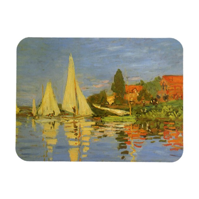 Íman Regatta na Argentina por Claude Monet (Horizontal)
