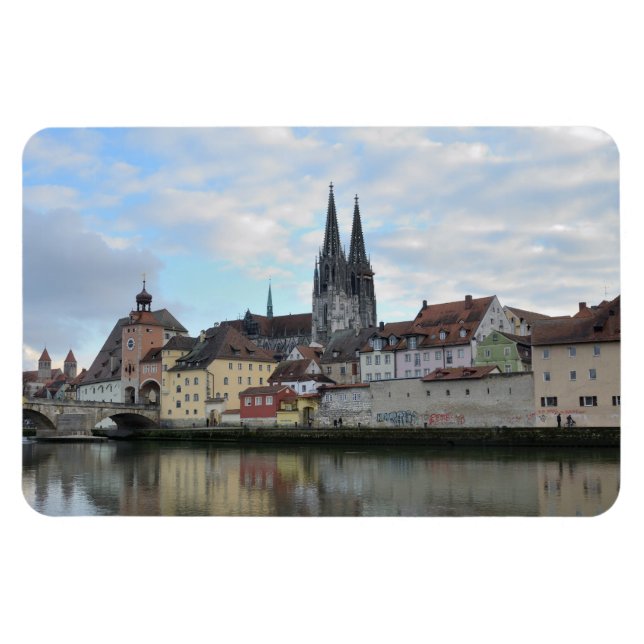 Íman Regensburg, Alemanha Flexi Magnet (Horizontal)