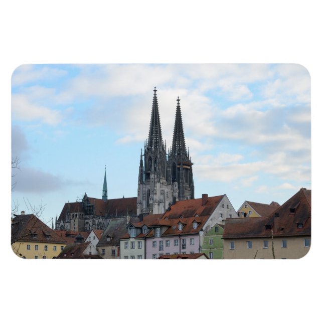 Íman Regensburg, Alemanha Flexi Magnet (Horizontal)