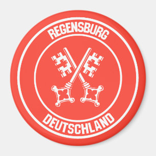 Íman Regensburg Round Emblem