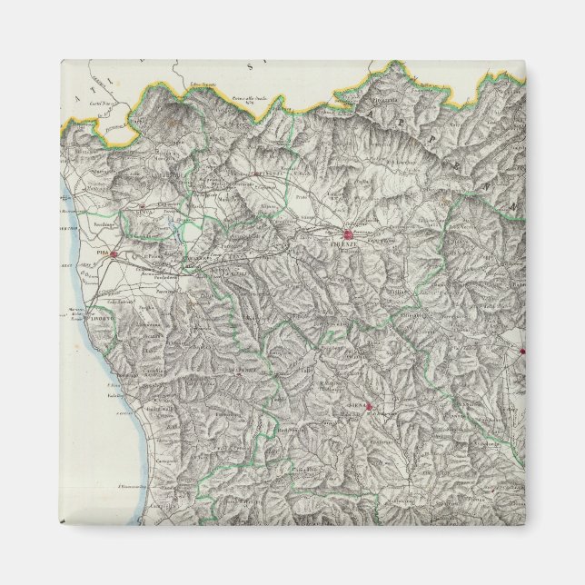 Íman Região da Toscana Itália (Frente)