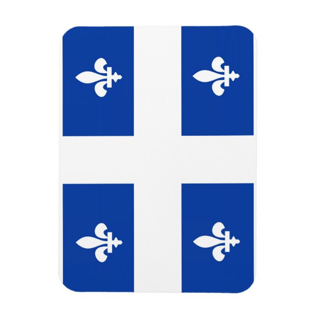 Íman região do Quebec - região do Canadá (Vertical)