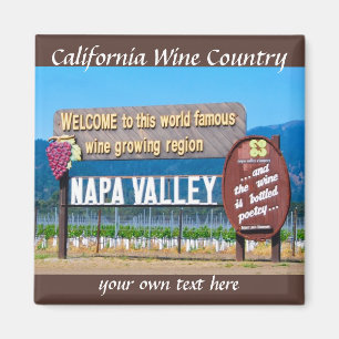 Íman Região vinícola de Napa Valley Califórnia