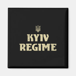 Íman Regime de Kiev Camisa engraçada do Tridente Ucrani