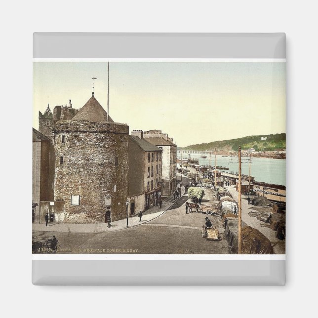 Íman Reginald Tower e Quay. Waterford. Co. Waterford (Frente)