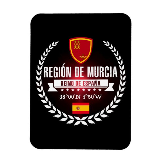 Íman Región de Murcia (Vertical)