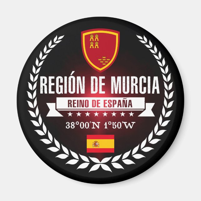 Íman Región de Murcia (Frente)