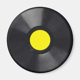 Íman Registro de Mini Vinil LP personalizável