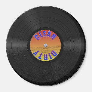 Íman Registro de vinil feito sob encomenda falsificado