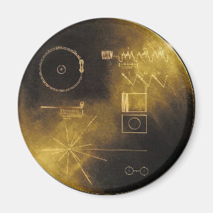 Íman Registro dourado do explorador