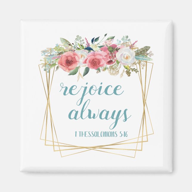 Íman Regozijar-se Sempre (Frente)