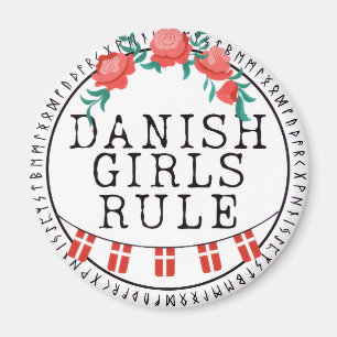 Íman Regra de Menina Dinamarquesa