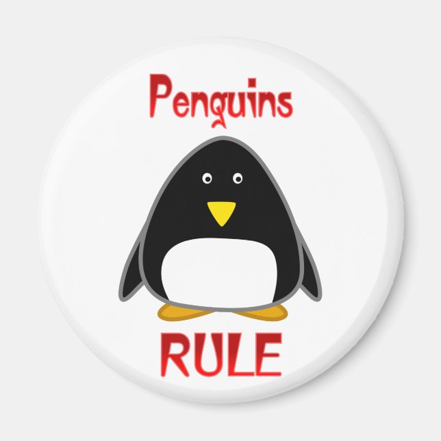 Íman Regra dos pinguins (Frente)
