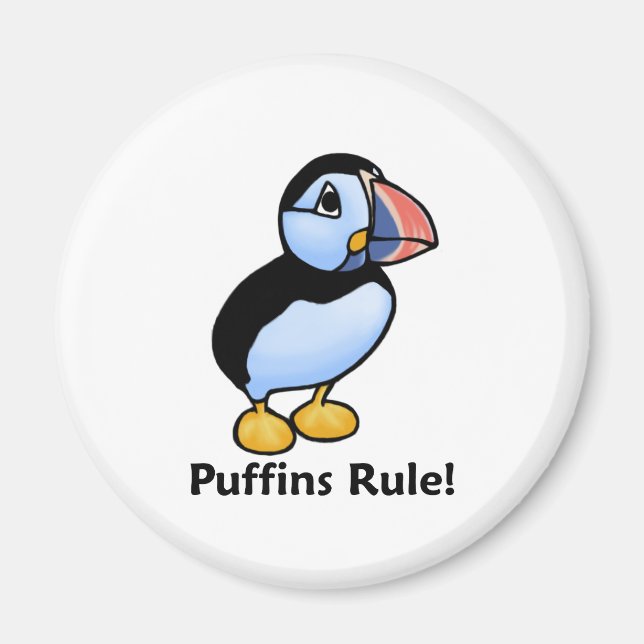 Íman Regra dos Puffins! (Frente)