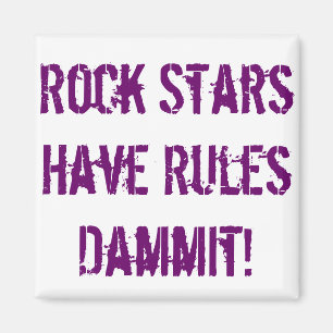 Íman Regras de ímã das estrelas do rock