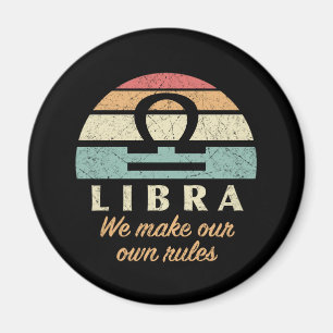 Íman Regras Divertidas do Zodíaco de Libra