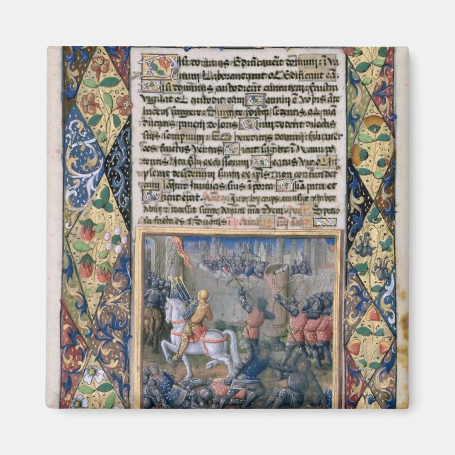 Íman Rehoboam travando guerra contra Jeroboam (Frente)