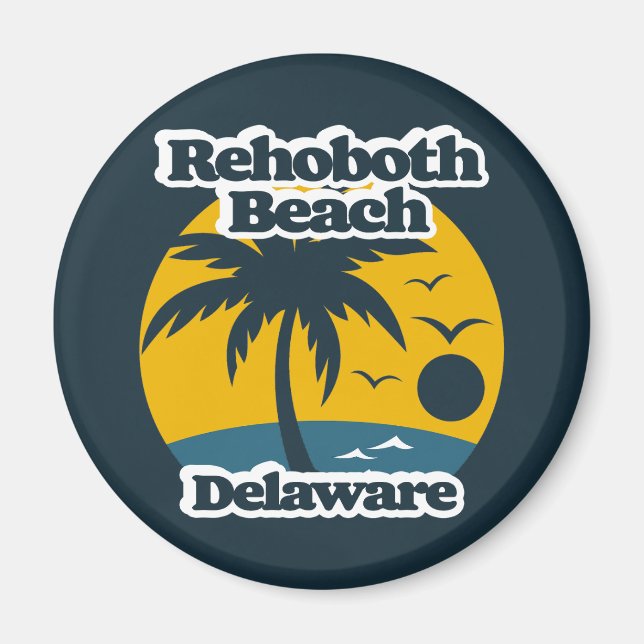 Íman Rehoboth Beach Delaware (Frente)