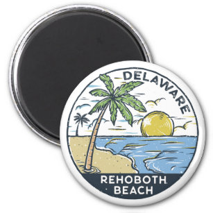 Íman Rehoboth Beach Delaware Vintage