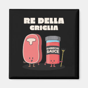 Íman Rei Do Grelha Do Churrasco De Grelha