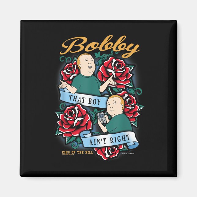 Íman Rei Do Morro Bobby Aquele Rapaz É Tatuagem Certa (Frente)