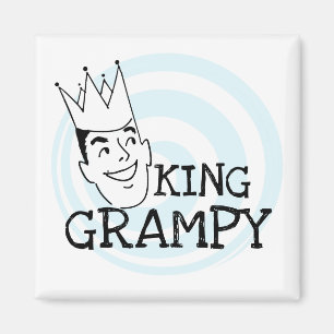 Íman Rei Grampy Camiseta e presentes