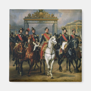 Íman Rei Louis-Philippe (1773-1850) de France e de seu