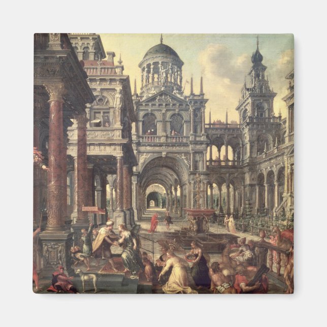 Íman Rei Salomão e Rainha de Sheba (Frente)