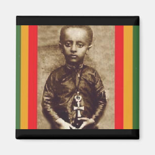 Íman Rei Selassie I em sua Juventude (Rasta Heart)