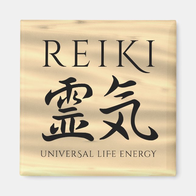 Íman Reiki 霊 気 Energia Caligráfica Japonesa (Frente)