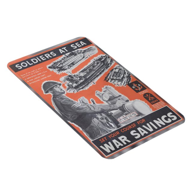 Íman Reimpressão da poster de guerra britânica (Lado Direito)