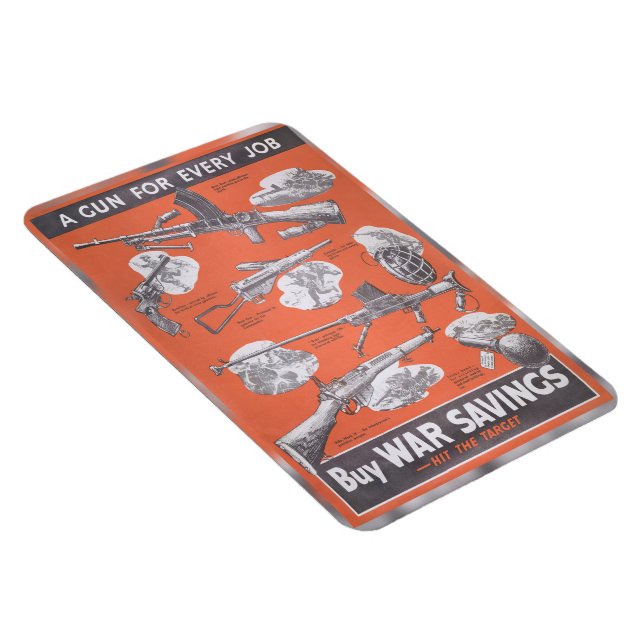 Íman Reimpressão da poster de guerra britânica (Lado Direito)