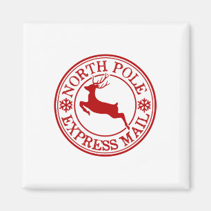 Íman Reinado de Correio Expresso do Polo Norte Antigo F