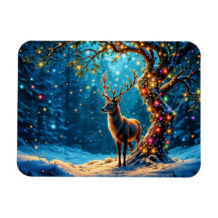 Íman Reindeer Feliz Semanas de Natal