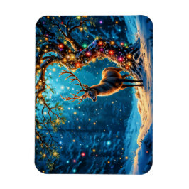 Íman Reindeer Feliz Semanas de Natal