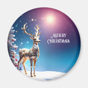 Íman Reindeer Jewels Foliday Magnet