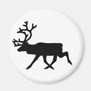 Íman Reindeer Silhouette