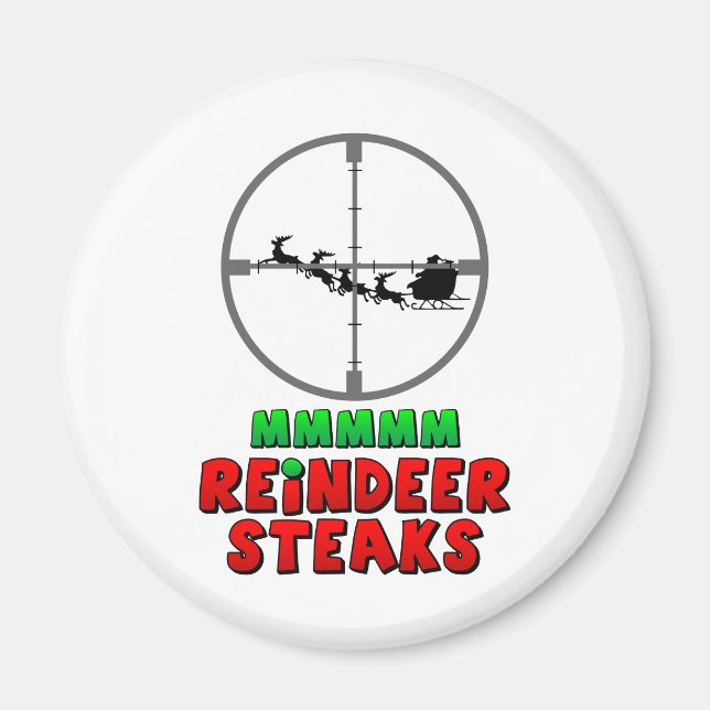 Íman Reindeer Steaks (Frente)